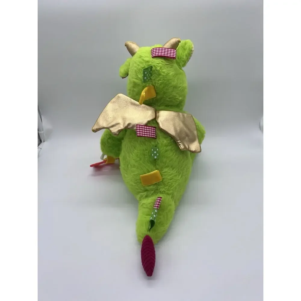Make Believe Ideas Sensory Snuggables Plush Stuffed Animal Dragon Taggy Adorable